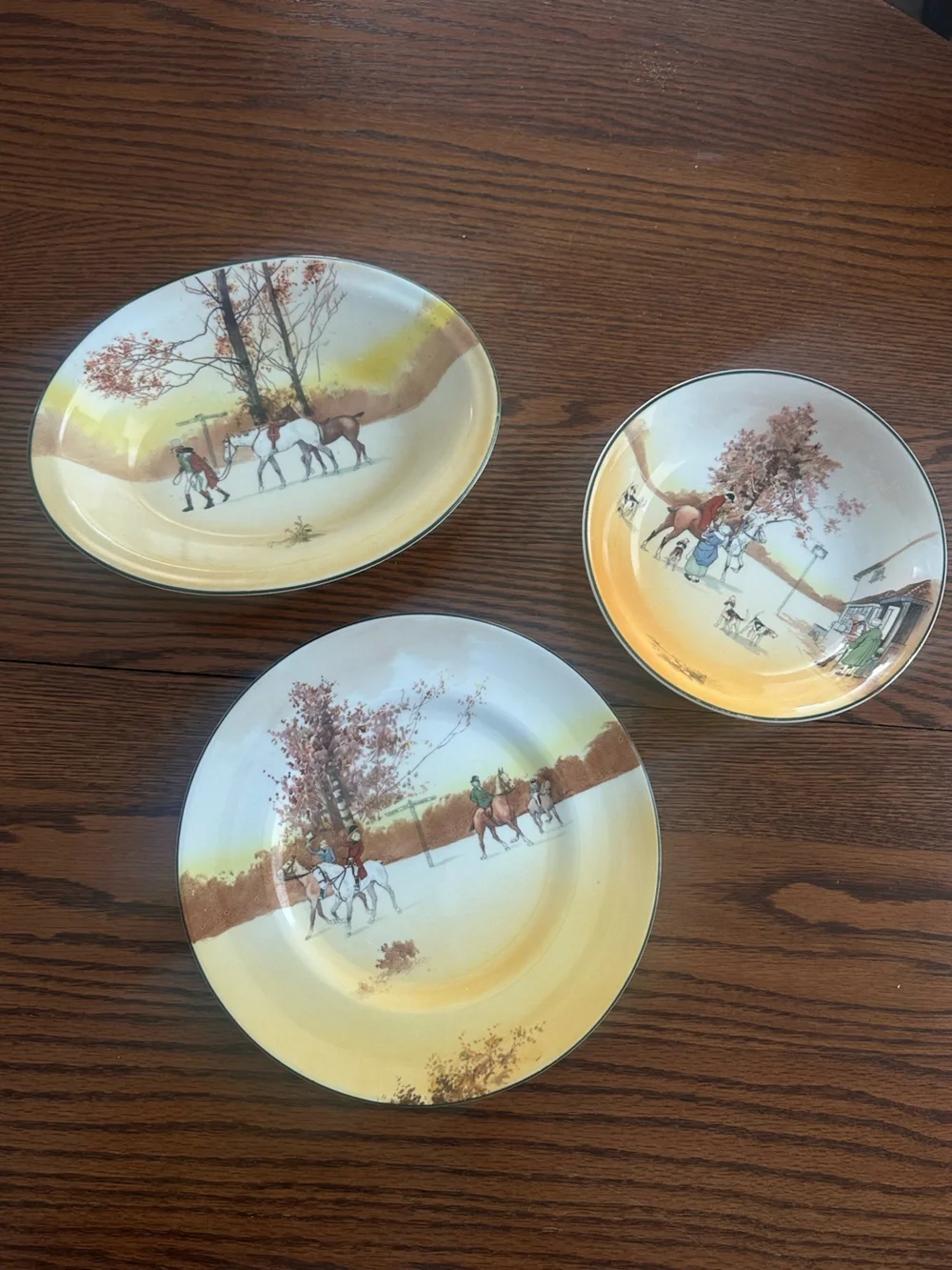 Royal Doulton three royal